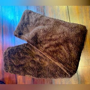 Soft Warm Fuzzy Hooded Top and Pants